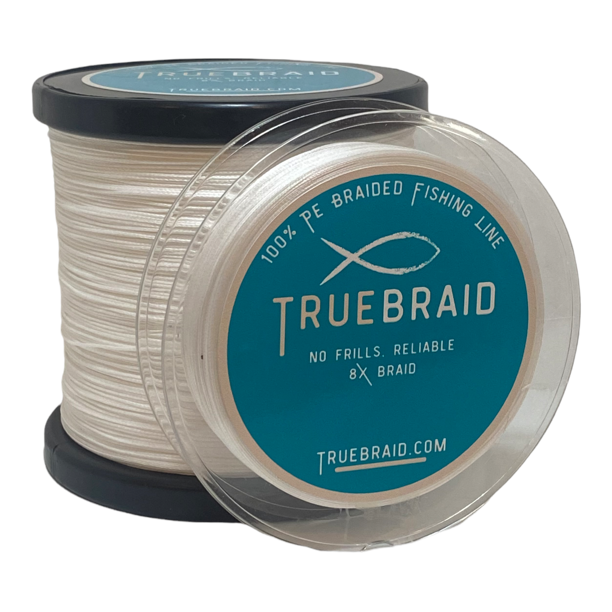 truscend braided fishing line SX8 White Braided Line – True Braid